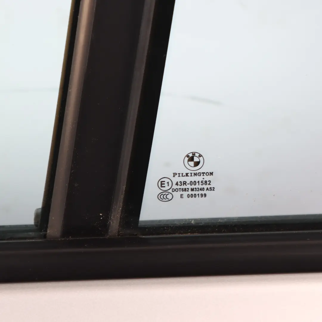 Door Rear Left N/S Titansilber Titan Silver Metallic - 354 to BMW F11 Touring with Part number 7206119 BMW F11 Touring Door Rear Left N/S Titansilber Titan Silver Metallic - 354 - SKU 7206119-TS - Part number 7206119