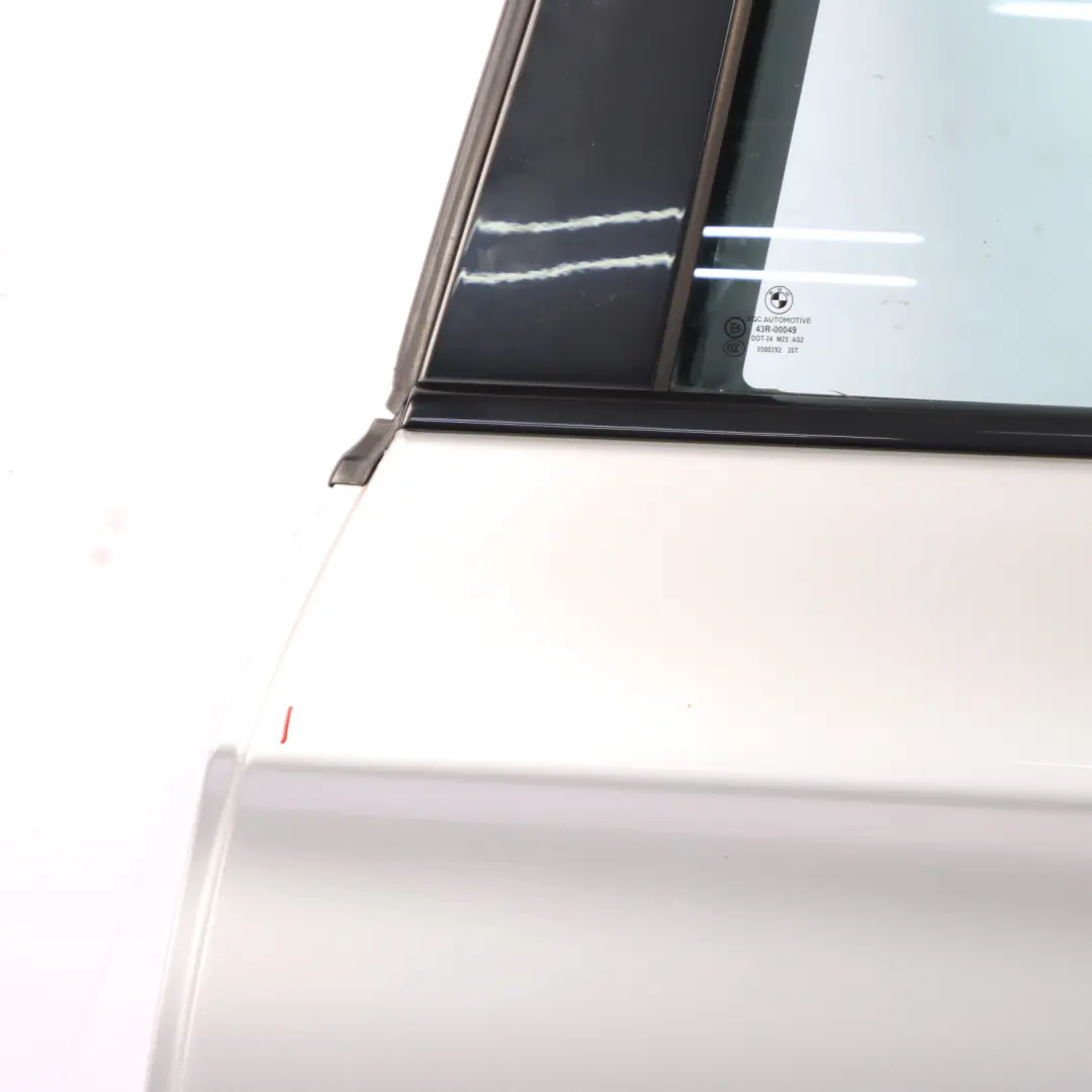 Door Rear Left N/S Titansilber Titan Silver Metallic - 354 to BMW F11 Touring with Part number 7206119 BMW F11 Touring Door Rear Left N/S Titansilber Titan Silver Metallic - 354 - SKU 7206119-TS - Part number 7206119