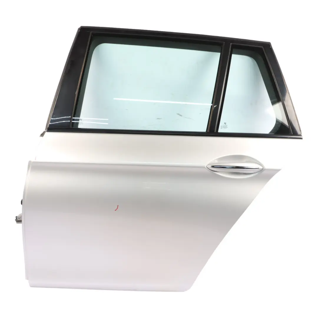 Door Rear Left N/S Titansilber Titan Silver Metallic - 354 to BMW F11 Touring with Part number 7206119 BMW F11 Touring Door Rear Left N/S Titansilber Titan Silver Metallic - 354 - SKU 7206119-TS - Part number 7206119