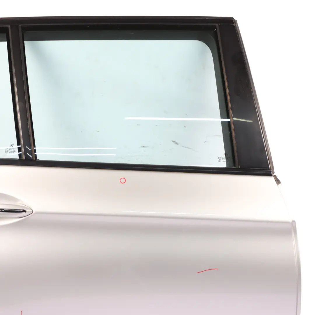BMW F11 Touring Door Rear Right O/S Titansilber Titan Silver Metallic - 354 - SKU 7206120-TS - Part number 7206120