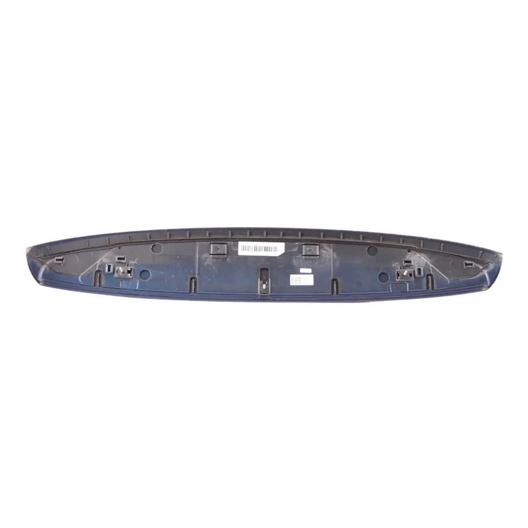 Rear Spoiler BMW F07 GT Cover Panel Top Trunk Lid Tiefseeblau Blue - A76 - SKU 7207411-DSB - Part number 7207411