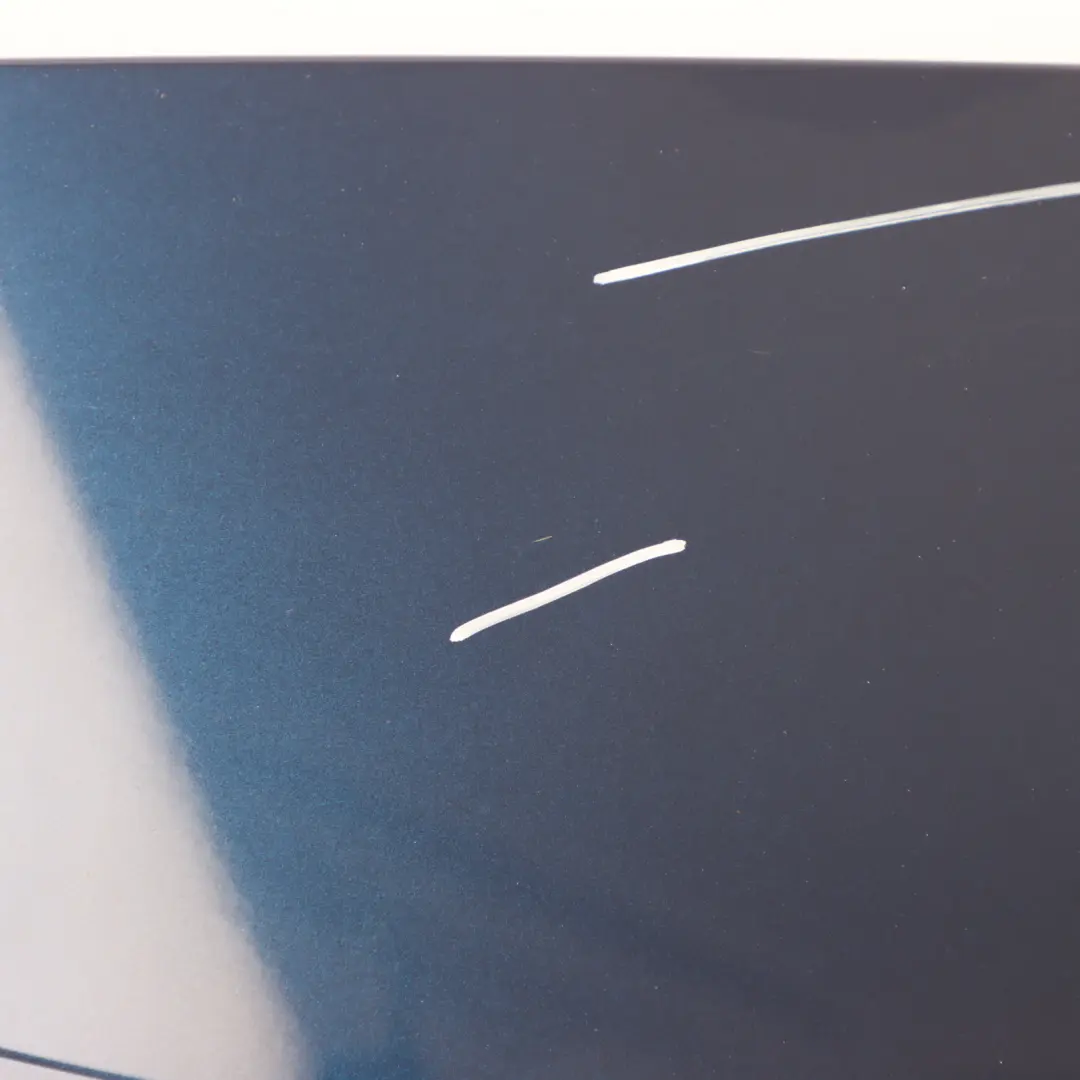 Rear Spoiler BMW F07 GT Cover Panel Top Trunk Lid Tiefseeblau Blue - A76 - SKU 7207411-DSB - Part number 7207411