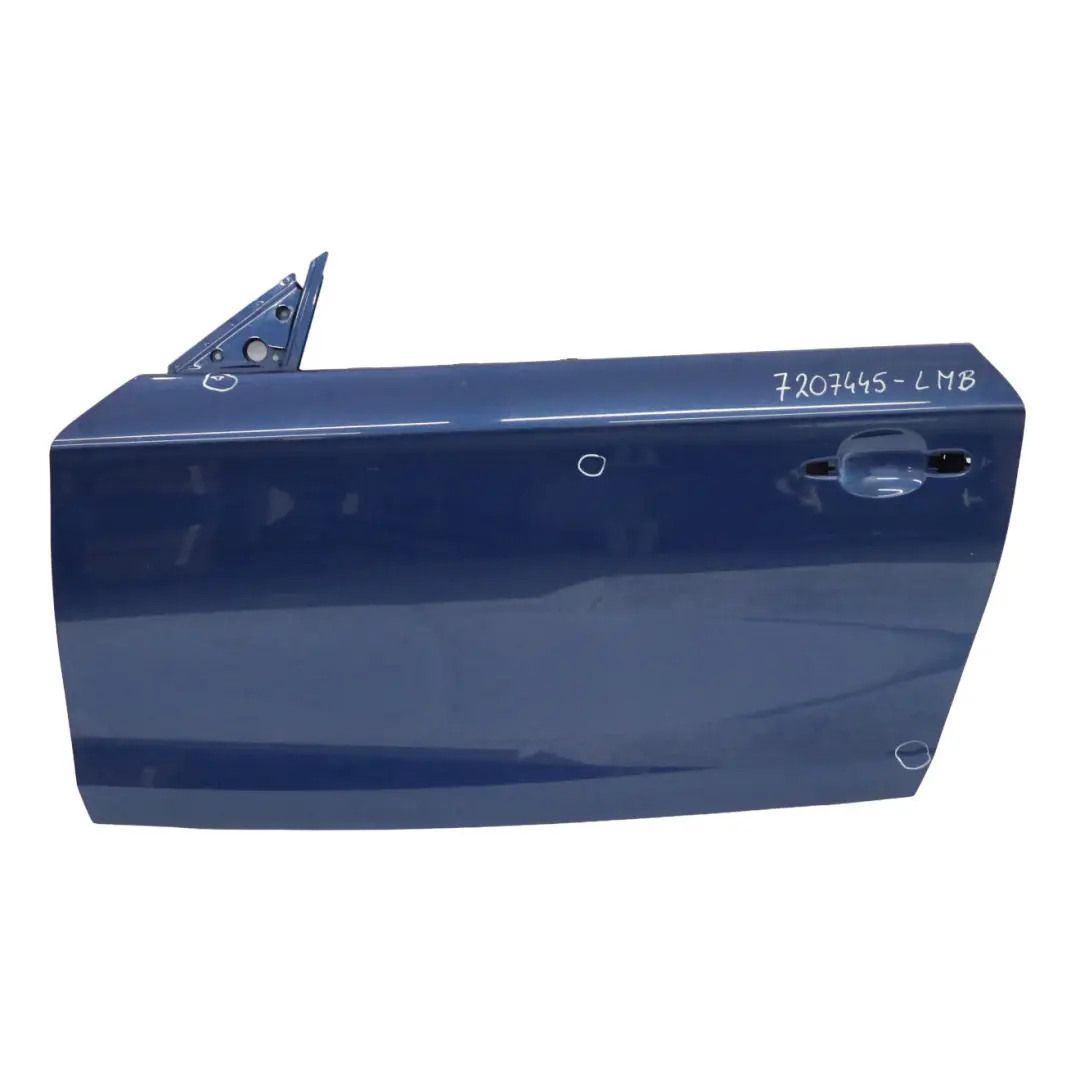 BMW E81 E82 E88 Tür vorne links Le Mans Blau Metallic - 381 - SKU 7207445-LMB - Teilenummer 7207445