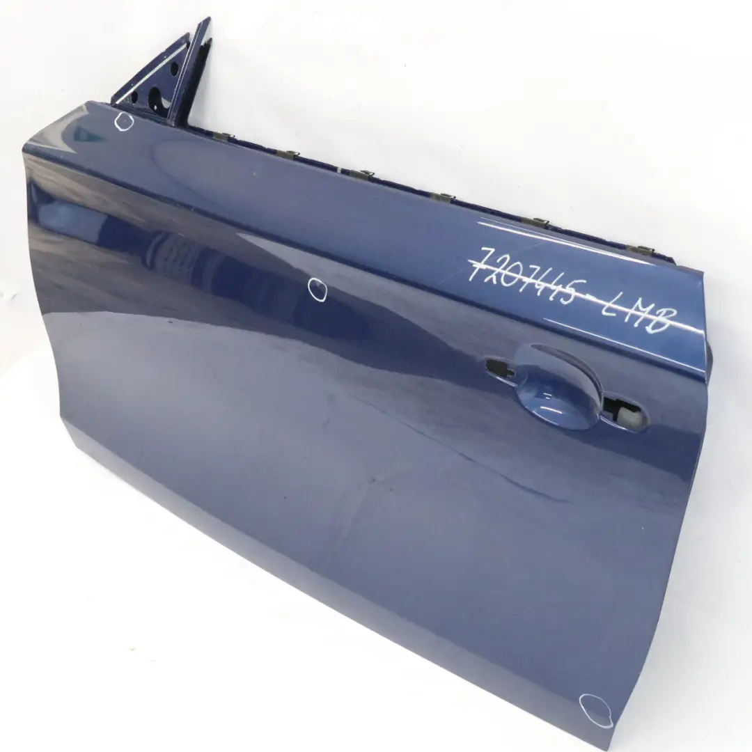 BMW E81 E82 E88 Puerta Delantera Izquierda Le Mans Blau Azul - 381 - SKU 7207445-LMB - Número de pieza 7207445