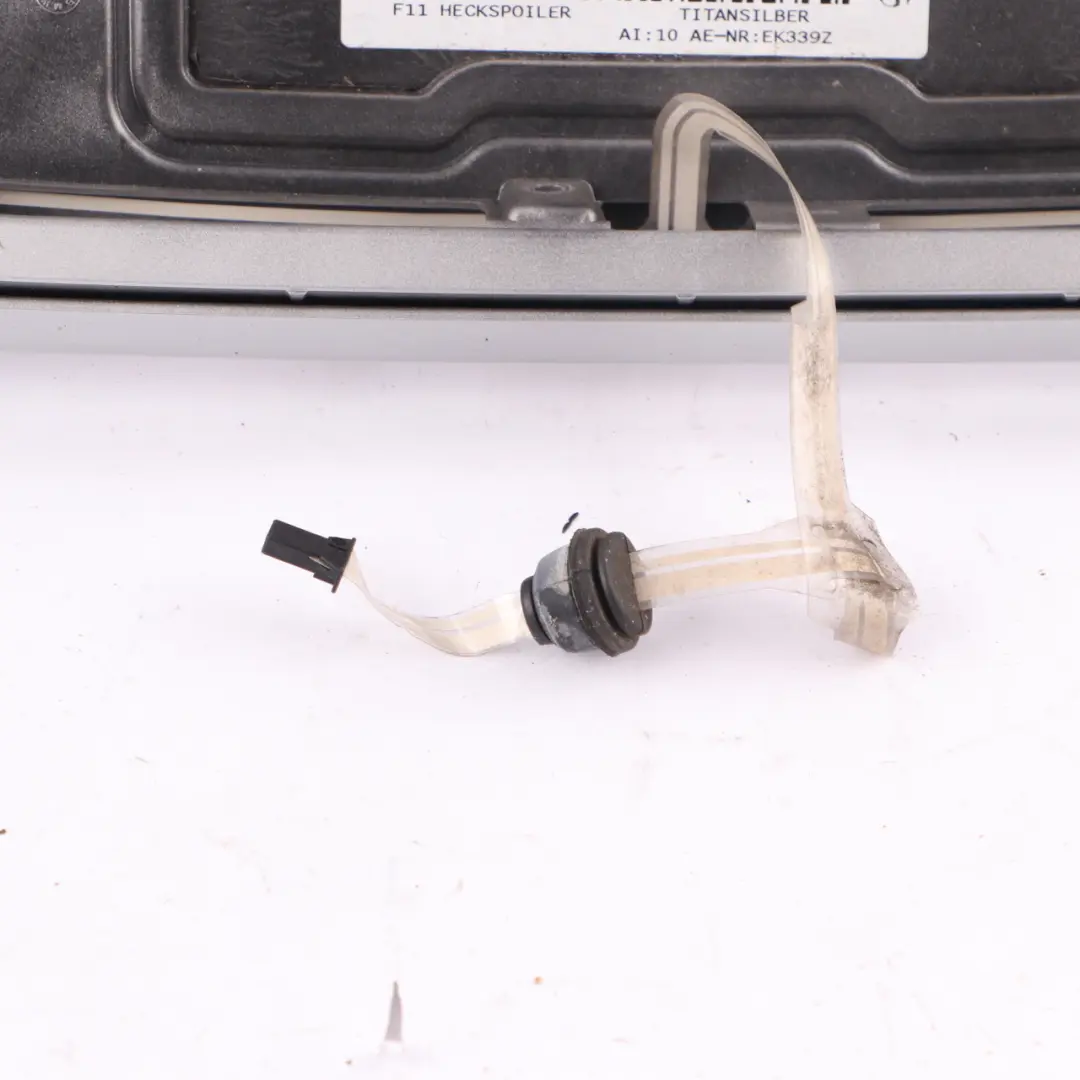 Boot Trunk Tailgate Rear Spoiler Titansilber Silver Metallic 354 to BMW F11 Touring with Part number 7207511 BMW F11 Touring Boot Trunk Tailgate Rear Spoiler Titansilber Silver Metallic 354 - SKU 7207511-TS - Part number 7207511