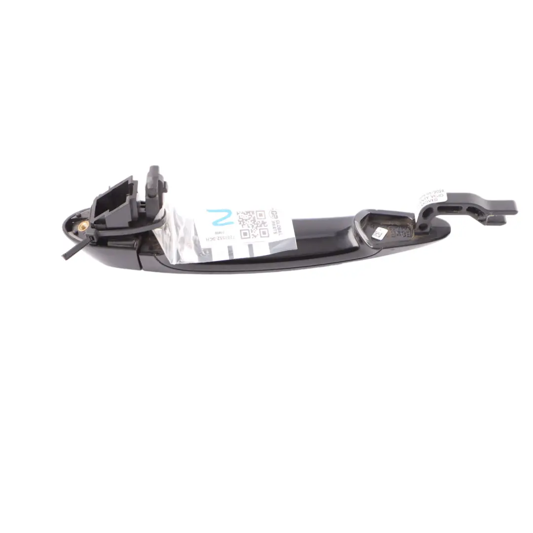 Handle Bracket Right O/S Schwarz Black - 668 to BMW E81 with Part number 7207552 BMW E81 Handle Bracket Right O/S Schwarz Black - 668 - SKU 7207552-SCH - Part number 7207552