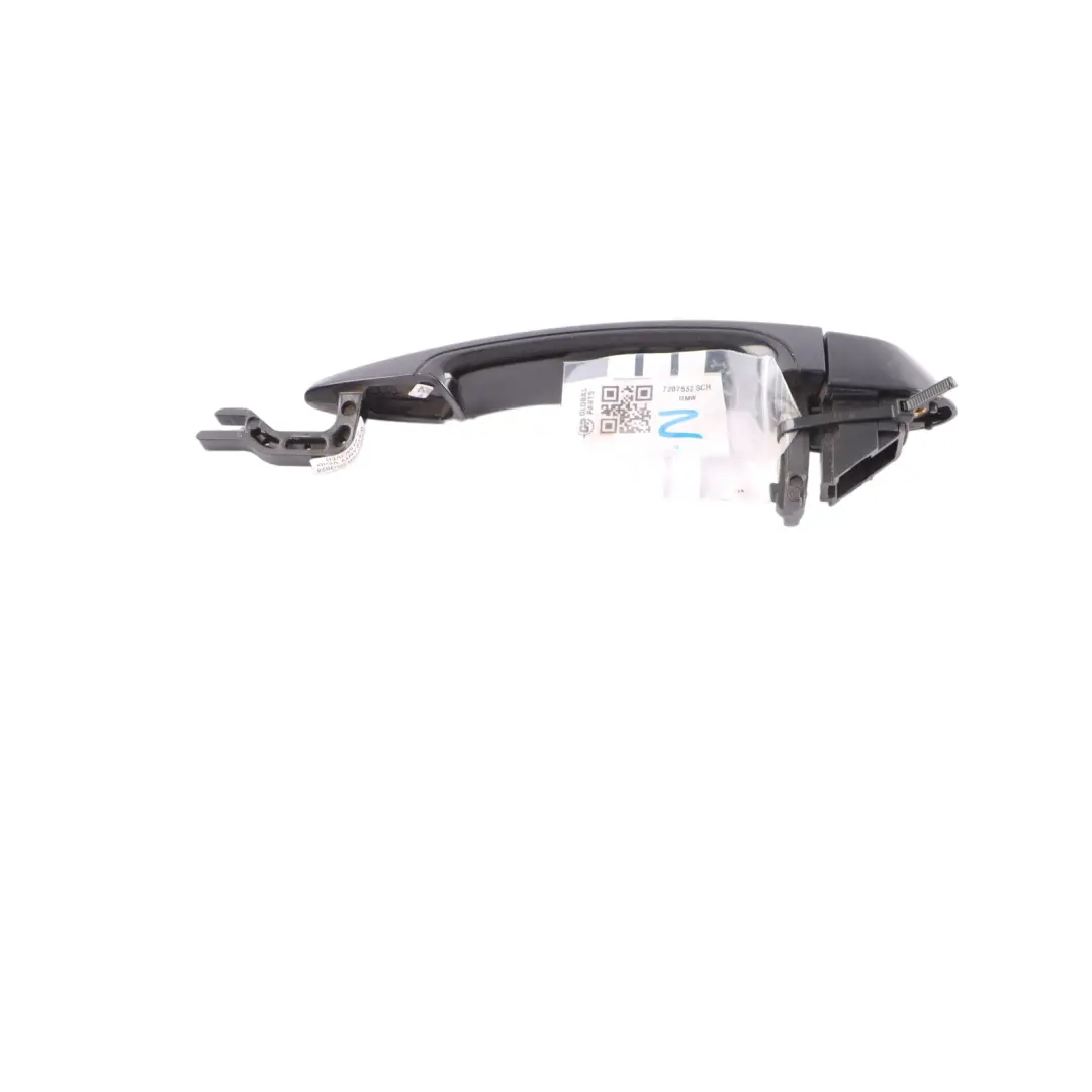 Handle Bracket Right O/S Schwarz Black - 668 to BMW E81 with Part number 7207552 BMW E81 Handle Bracket Right O/S Schwarz Black - 668 - SKU 7207552-SCH - Part number 7207552