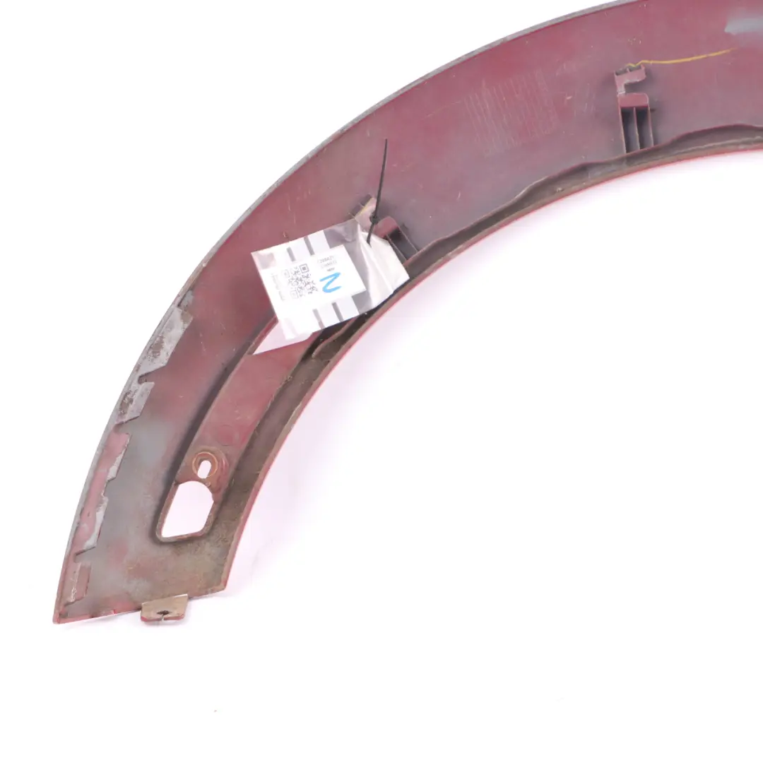 Arch Cover Mini R56 R57 LCI Aerokit Rear Left N/S Chili Red - 851 to Wheel with Part number 7208421 Wheel Arch Cover Mini R56 R57 LCI Aerokit Rear Left N/S Chili Red - 851 - SKU 7208421-CHRED - Part number 7208421