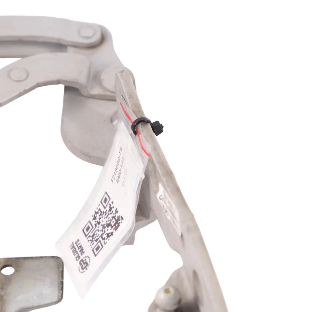 BMW E63 E64 Hood Bonnet Hinge Front Left N/S Titansilber Silver Metallic 354 - SKU 7210669-TS - Part number 7210669