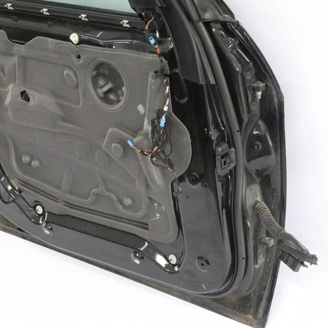 BMW X5 E70 Drzwi Lewe Przednie Black Sapphire Czarny Metalik - 475 - SKU 7211423-BS - Numer Części 7211423