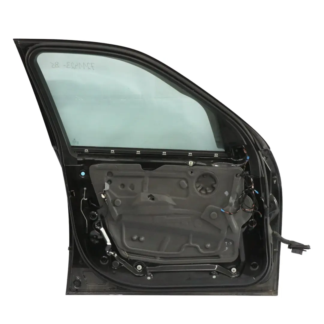 Drzwi Lewe Przednie Black Sapphire Czarny Metalik - 475 do BMW X5 E70 o numerze 7211423 BMW X5 E70 Drzwi Lewe Przednie Black Sapphire Czarny Metalik - 475 - SKU 7211423-BS - Numer Części 7211423