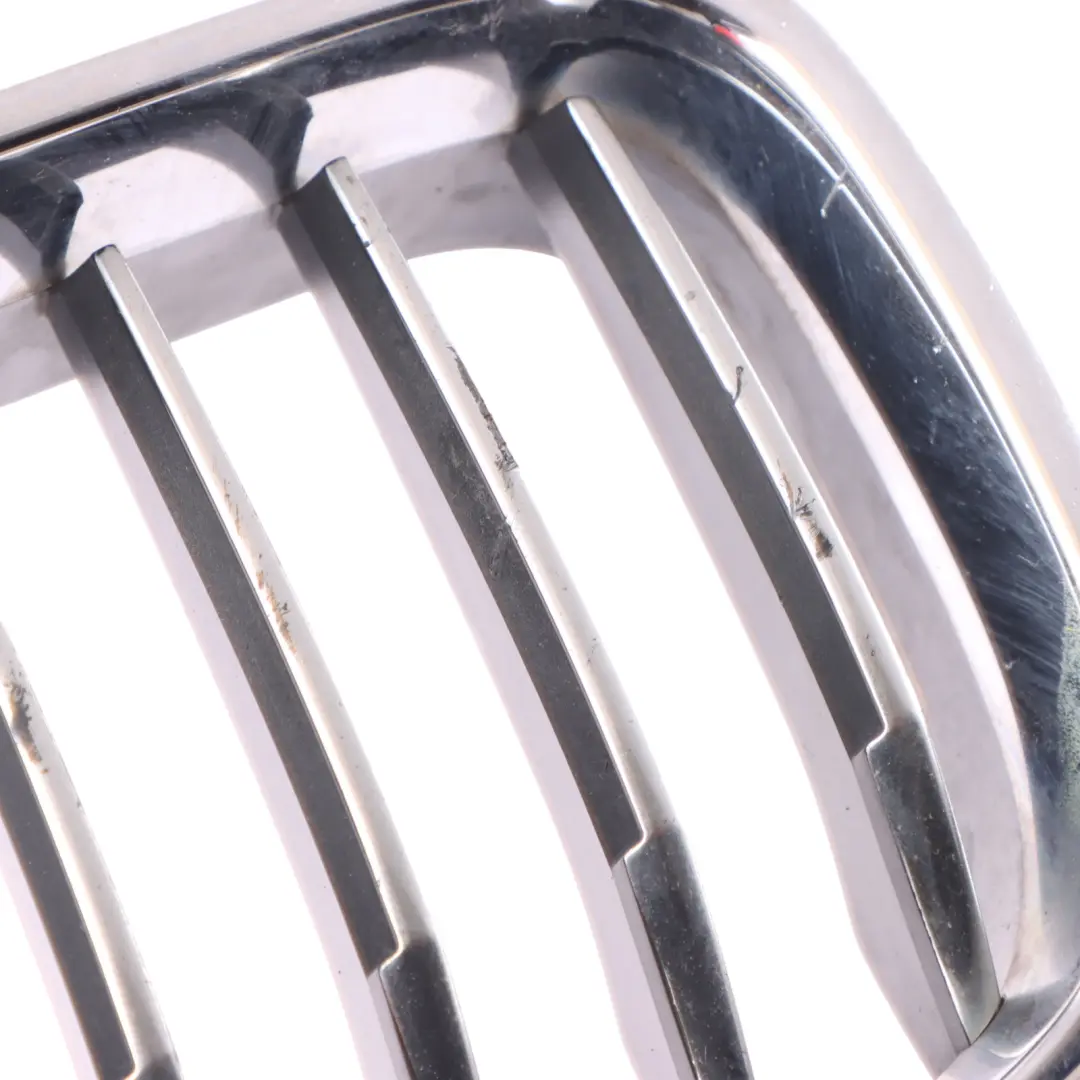 Grille BMW F13 Front Kidney Grille Grid Left N/S Silver Chrome to with Part number 7212849 Grille BMW F13 Front Kidney Grille Grid Left N/S Silver Chrome - SKU 7212849 - Part number 7212849