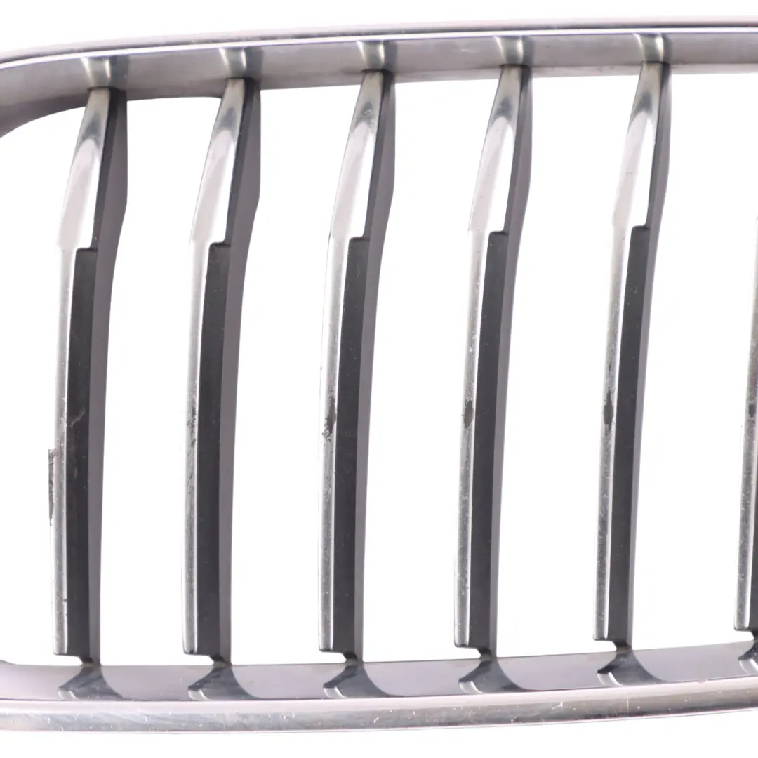 Grille BMW F13 Front Kidney Grille Grid Left N/S Silver Chrome to with Part number 7212849 Grille BMW F13 Front Kidney Grille Grid Left N/S Silver Chrome - SKU 7212849 - Part number 7212849