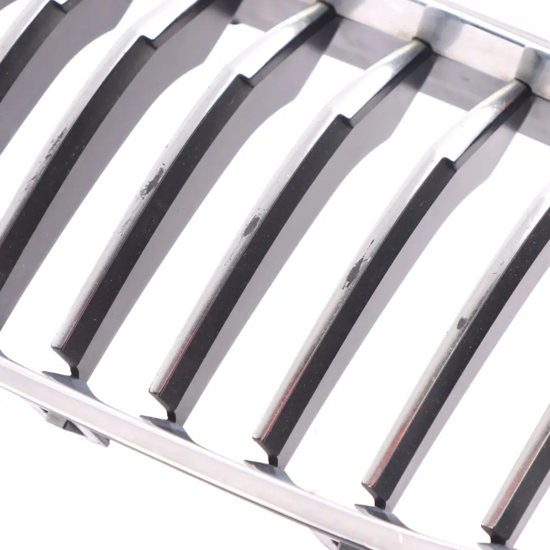 Grille BMW F13 Front Kidney Grille Grid Left N/S Silver Chrome to with Part number 7212849 Grille BMW F13 Front Kidney Grille Grid Left N/S Silver Chrome - SKU 7212849 - Part number 7212849