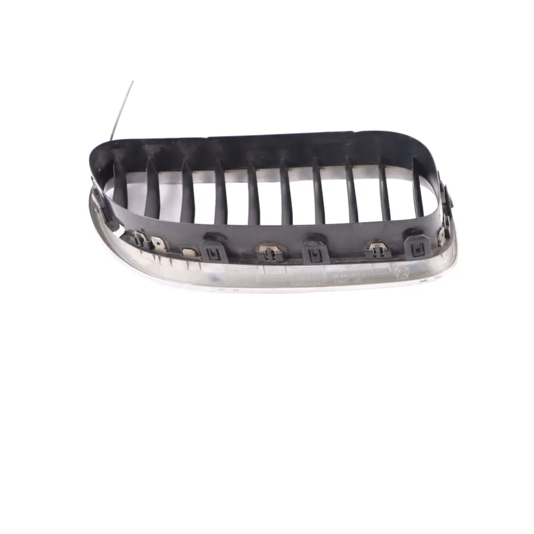 Grille BMW F13 Front Kidney Grille Grid Left N/S Silver Chrome to with Part number 7212849 Grille BMW F13 Front Kidney Grille Grid Left N/S Silver Chrome - SKU 7212849 - Part number 7212849