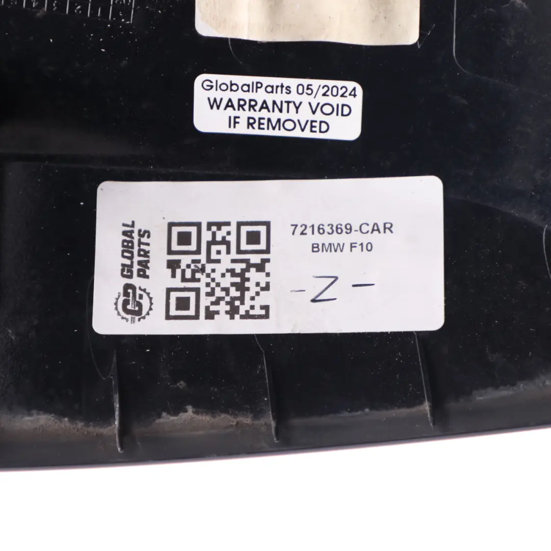  Wing Mirror Cover BMW F10 F11 Cap Casing Left N/S Carbon Black 416 - SKU 7216369-CAR - Part number 7216369
