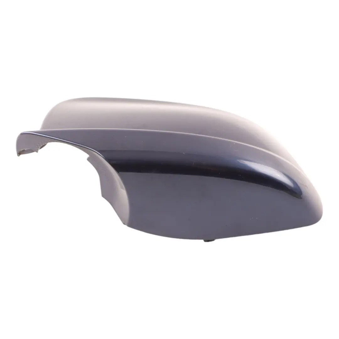 Wing Mirror Cover Cap Casing Left Tiefseeblau Blue Metallic - A76 to BMW F10 F11 with Part number 7216369 BMW F10 F11 Wing Mirror Cover Cap Casing Left Tiefseeblau Blue Metallic - A76 - SKU 7216369-DSB - Part number 7216369
