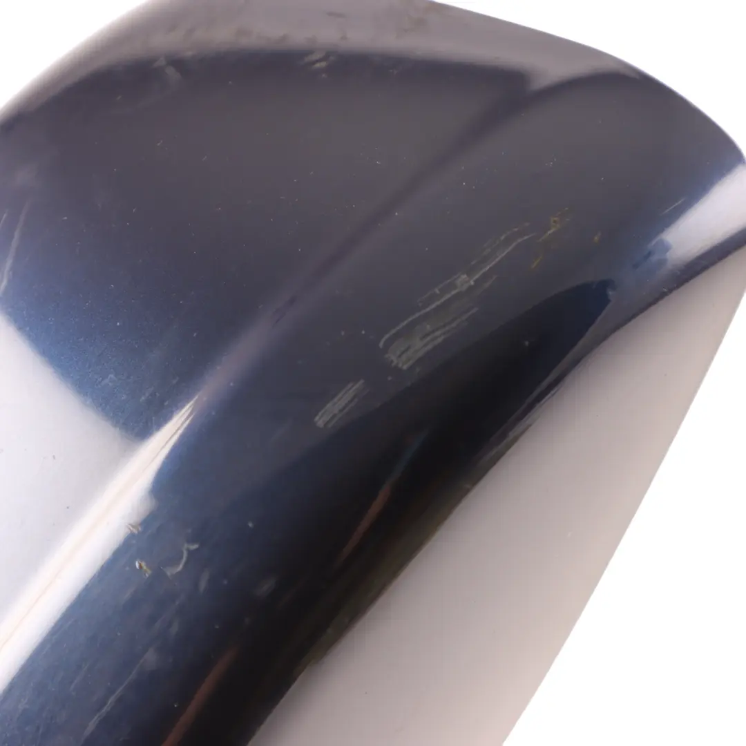 BMW F10 F11 Wing Mirror Cover Cap Casing Left Tiefseeblau Blue Metallic - A76 - SKU 7216369-DSB - Part number 7216369