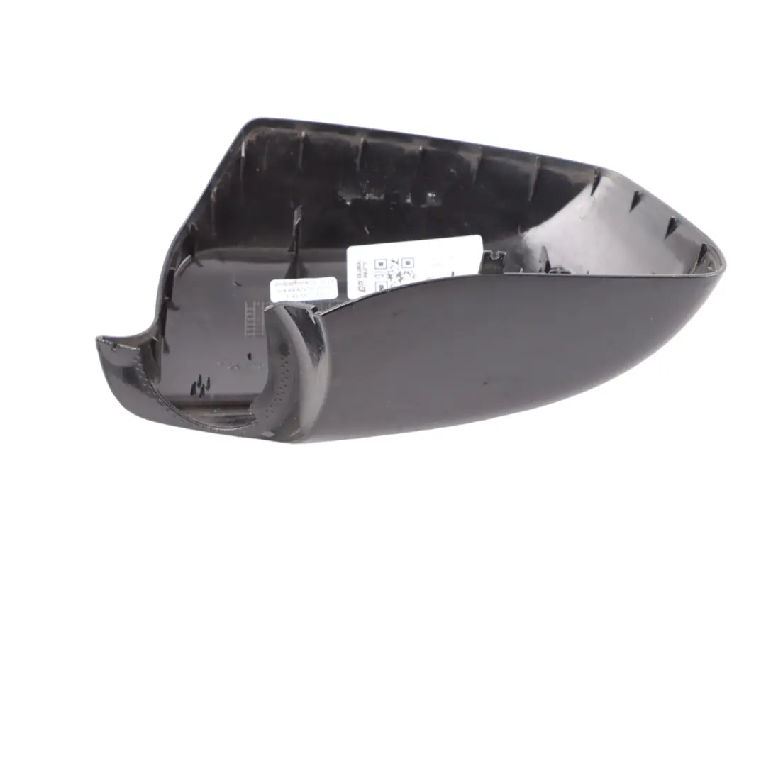  Wing Mirror Cover BMW F10 F11 Cap Casing Right O/S Schwarz 2 Black - 668 - SKU 7216370-SCH - Part number 7216370