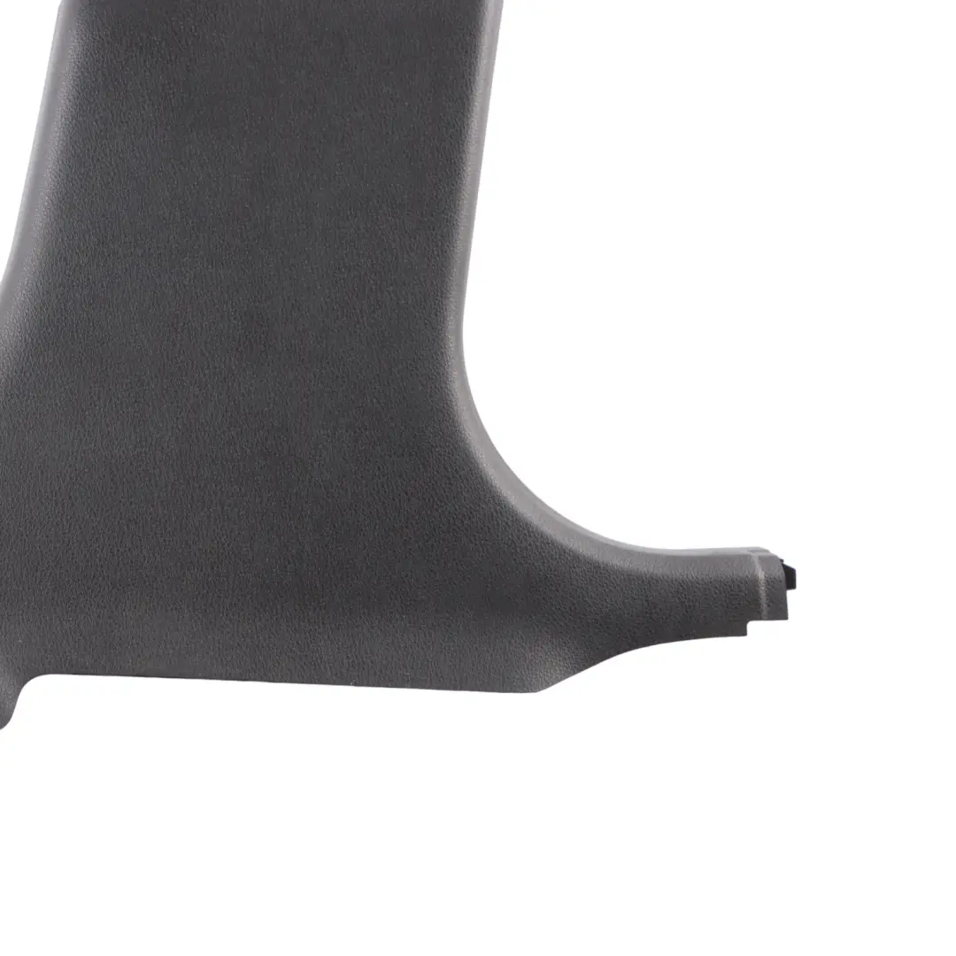 BMW F07 GT Cover Trim Panel Pillar B Lower Right O/S Elfenbeinweiss Leather - SKU 7221704 - Part number 7221704