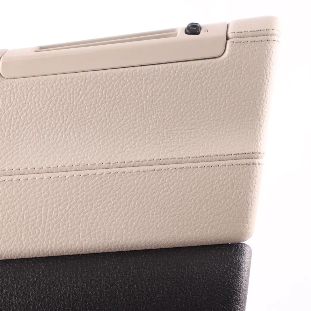 Trim Panel Pillar B Lower Right O/S Elfenbeinweiss Leather to BMW F07 GT Cover with Part number 7221704 BMW F07 GT Cover Trim Panel Pillar B Lower Right O/S Elfenbeinweiss Leather - SKU 7221704 - Part number 7221704