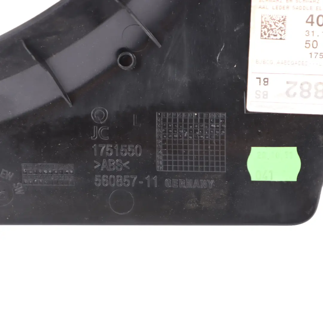 B-Pillar Panel BMW F07 GT Column Trim Cover Bottom Left N/S Ivory White to with Part number 7221717 B-Pillar Panel BMW F07 GT Column Trim Cover Bottom Left N/S Ivory White - SKU 7221717 - Part number 7221717