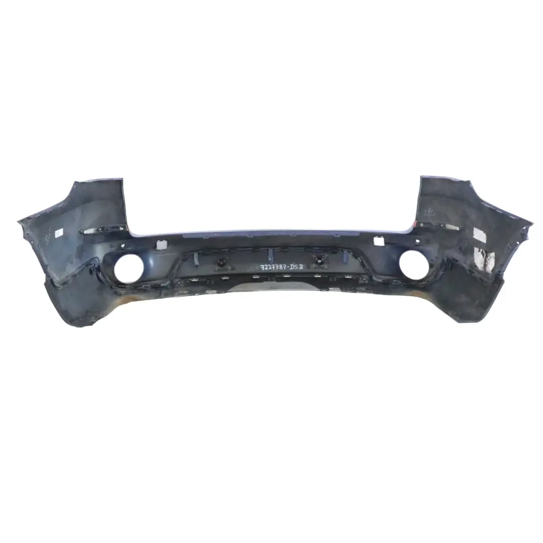 Bumper Rear Trim Panel Tiefseeblau Deep Sea Blue Metallic - A76 to BMW X5 E70 LCI with Part number 8037277 BMW X5 E70 LCI Bumper Rear Trim Panel Tiefseeblau Deep Sea Blue Metallic - A76 - SKU 7227787-DSB - Part number 8037277