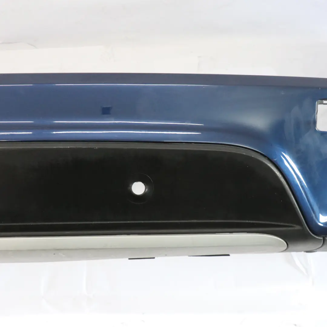 Bumper Rear Trim Panel Tiefseeblau Deep Sea Blue Metallic - A76 to BMW X5 E70 LCI with Part number 8037277 BMW X5 E70 LCI Bumper Rear Trim Panel Tiefseeblau Deep Sea Blue Metallic - A76 - SKU 7227787-DSB - Part number 8037277