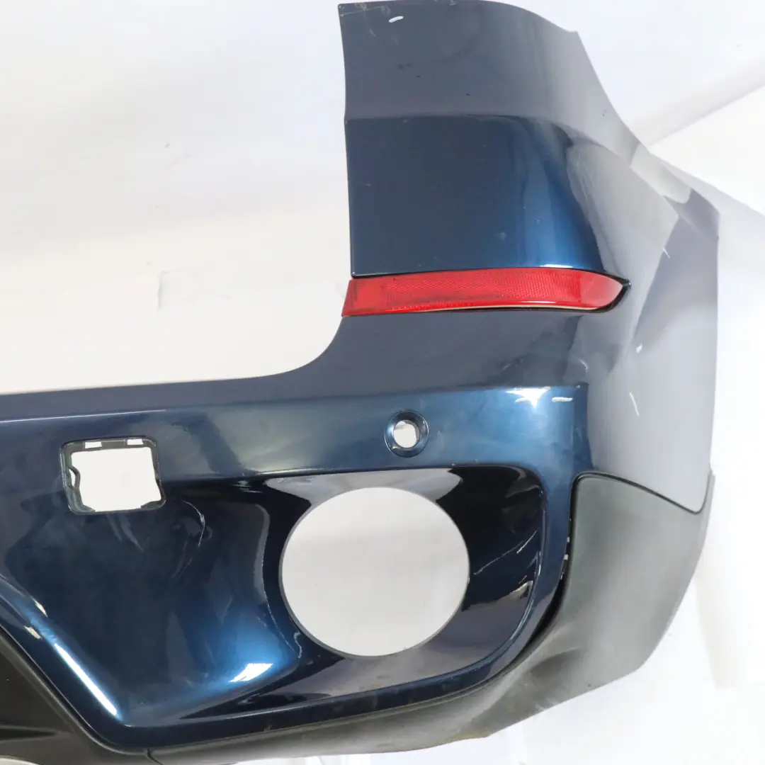 Bumper Rear Trim Panel Tiefseeblau Deep Sea Blue Metallic - A76 to BMW X5 E70 LCI with Part number 8037277 BMW X5 E70 LCI Bumper Rear Trim Panel Tiefseeblau Deep Sea Blue Metallic - A76 - SKU 7227787-DSB - Part number 8037277