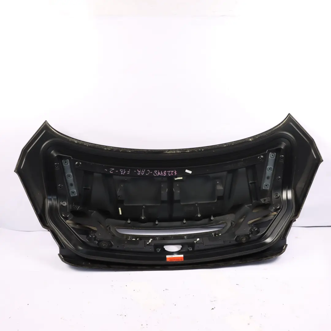 Trunk Boot Lid Tailgate Rear Panel Carbonschwarz Black Metallic - 416 to BMW F13 with Part number 7228478 BMW F13 Trunk Boot Lid Tailgate Rear Panel Carbonschwarz Black Metallic - 416 - SKU 7228478-CAR - Part number 7228478