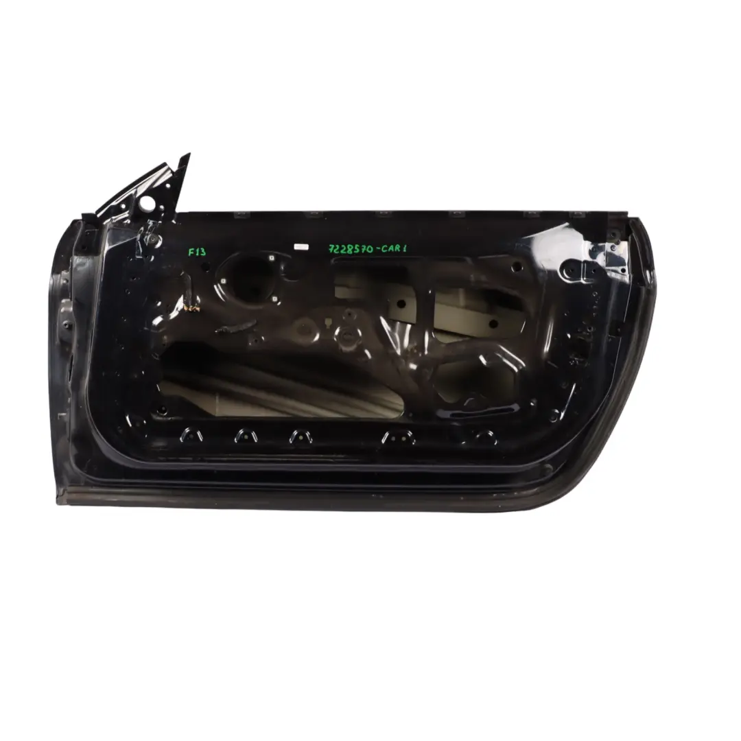 Door Front Right O/S Carbonschwarz Carbon Black Metallic - 416 to BMW F12 F13 with Part number 7228570 BMW F12 F13 Door Front Right O/S Carbonschwarz Carbon Black Metallic - 416 - SKU 7228570-CAR1 - Part number 7228570