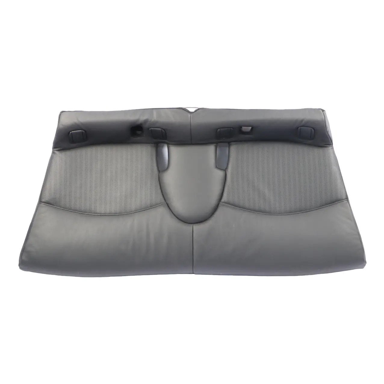 BMW Mini Clubman R55 Rear Seat Sofa Bench Couch Leather Punch Carbon Black
