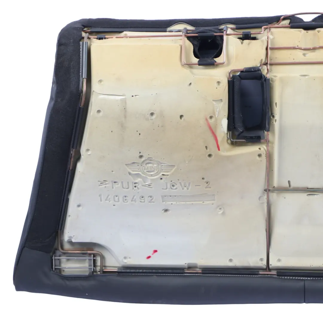 BMW Mini Clubman R55 Rear Seat Sofa Bench Couch Leather Punch Carbon Black - SKU 7229744 - Part number 7229744
