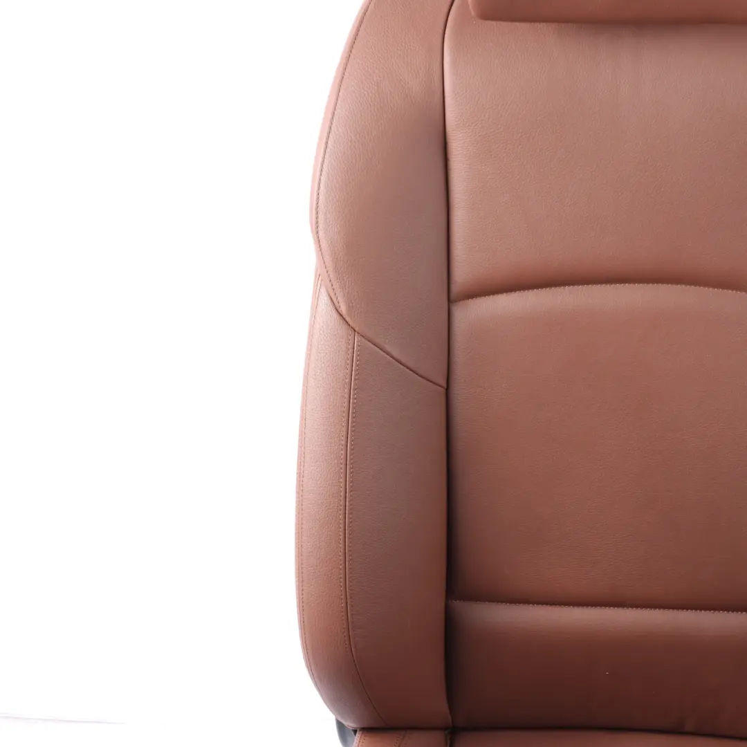 Front Left Seat N/S BMW F10 F11 Heated Sport Seat Leather Zimtbraun Interior to with Part number 7231179 Front Left Seat N/S BMW F10 F11 Heated Sport Seat Leather Zimtbraun Interior - SKU 7231179-1 - Part number 7231179