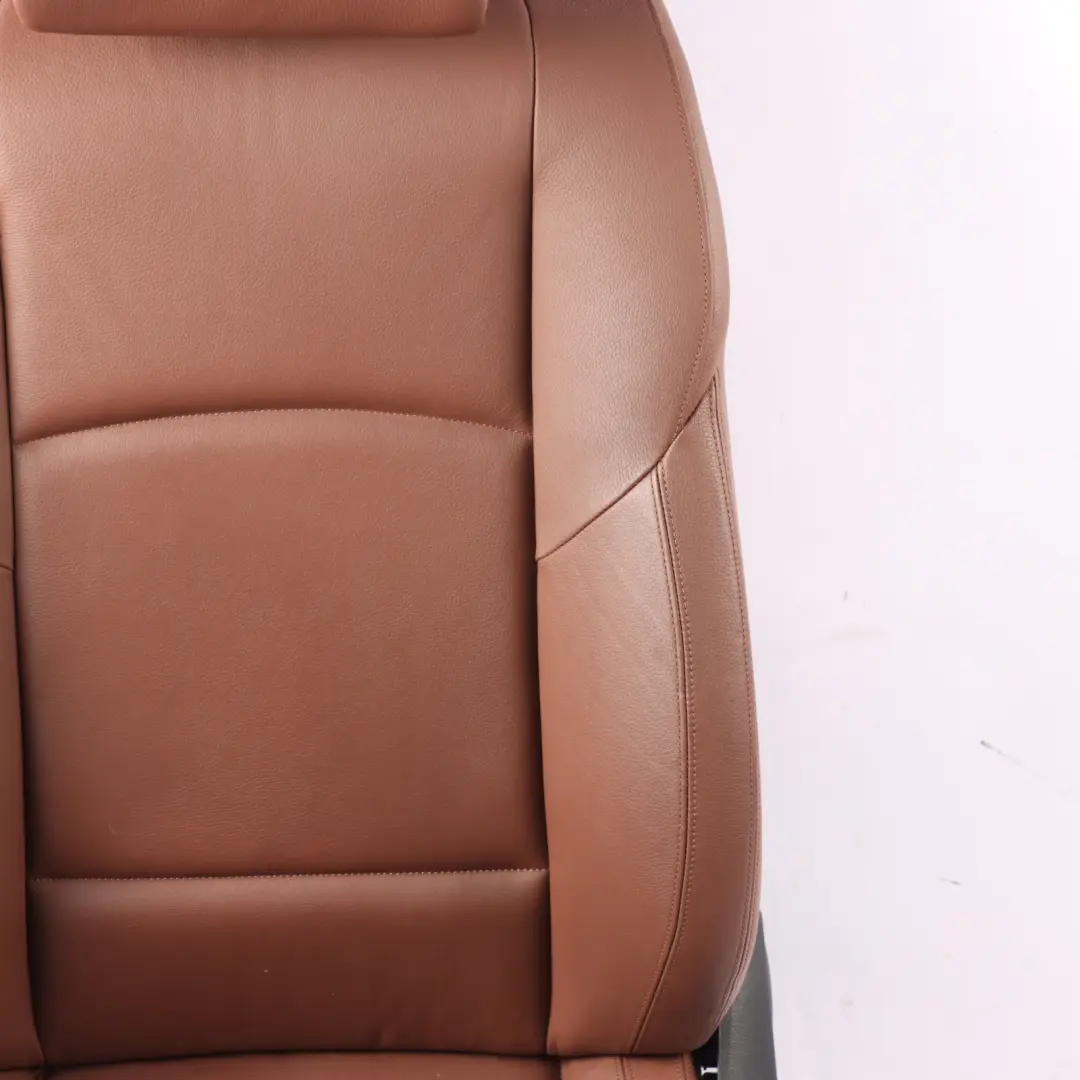 Front Left Seat N/S BMW F10 F11 Heated Sport Seat Leather Zimtbraun Interior to with Part number 7231179 Front Left Seat N/S BMW F10 F11 Heated Sport Seat Leather Zimtbraun Interior - SKU 7231179-1 - Part number 7231179