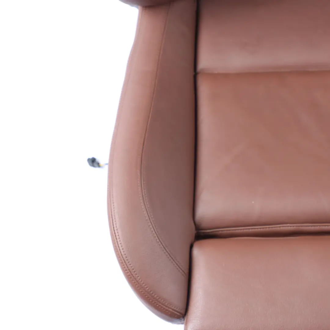 Sitzlehnenbezug BMW F10 F11 Vorne Links Rechts Sportsitzbezug Leder Braun für mit Teilenummer 7231179 Sitzlehnenbezug BMW F10 F11 Vorne Links Rechts Sportsitzbezug Leder Braun - SKU 7231179-1 - Teilenummer 7231179