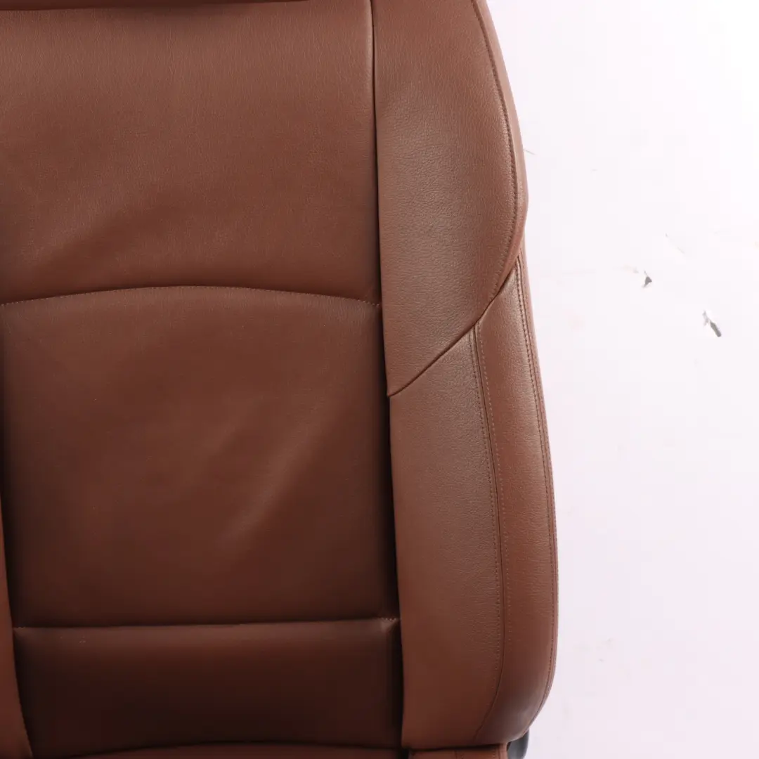 Front Right Seat O/S BMW F10 F11 Heated Sport Seat Leather Zimtbraun Interior to with Part number 7231179 Front Right Seat O/S BMW F10 F11 Heated Sport Seat Leather Zimtbraun Interior - SKU 7231179-2 - Part number 7231179