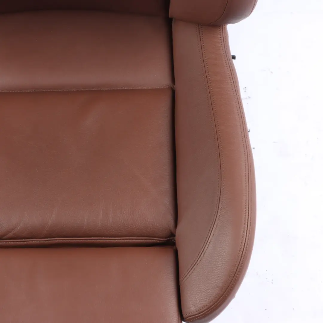 Front Right Seat O/S BMW F10 F11 Heated Sport Seat Leather Zimtbraun Interior to with Part number 7231179 Front Right Seat O/S BMW F10 F11 Heated Sport Seat Leather Zimtbraun Interior - SKU 7231179-2 - Part number 7231179