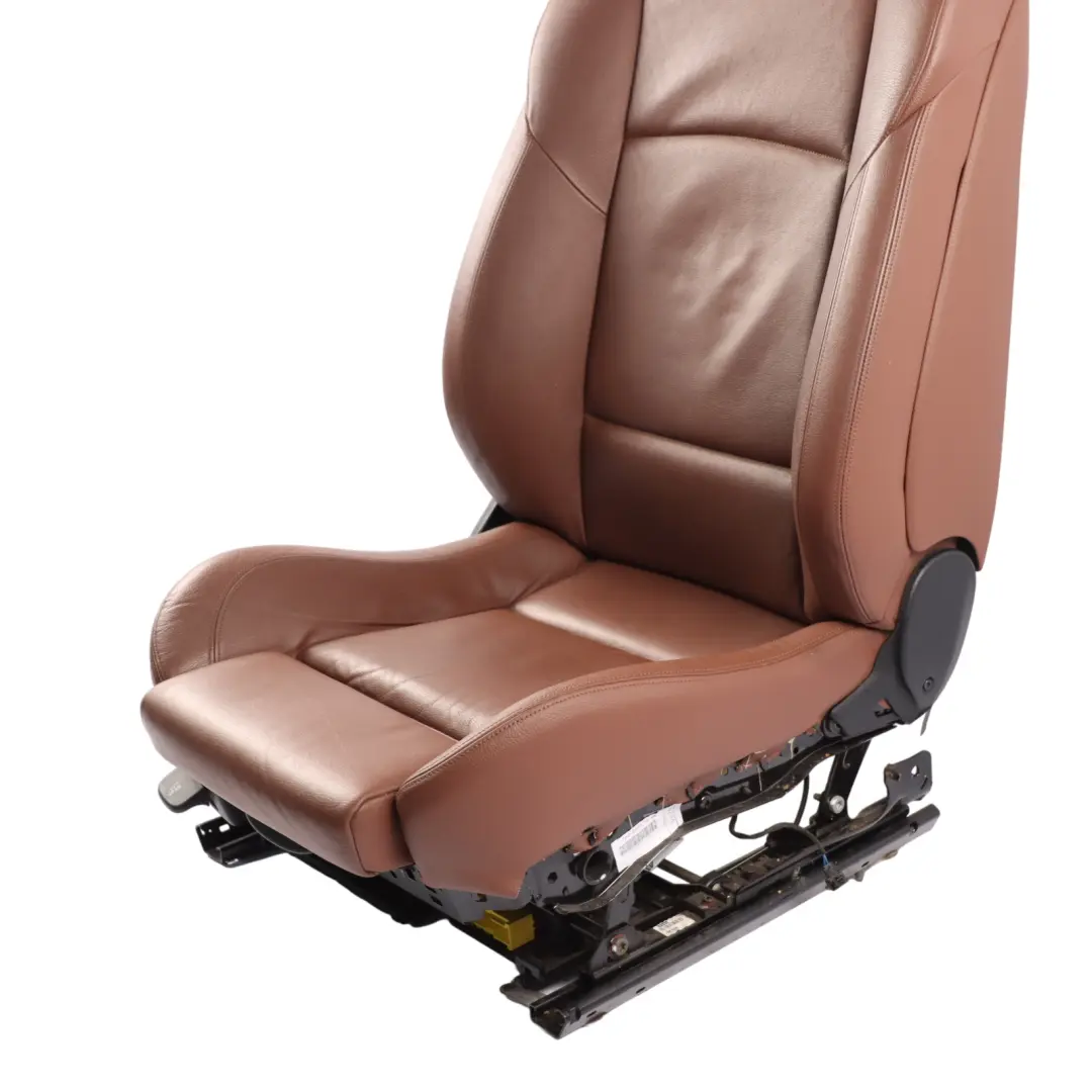 Front Right Seat O/S BMW F10 F11 Heated Sport Seat Leather Zimtbraun Interior to with Part number 7231179 Front Right Seat O/S BMW F10 F11 Heated Sport Seat Leather Zimtbraun Interior - SKU 7231179-2 - Part number 7231179