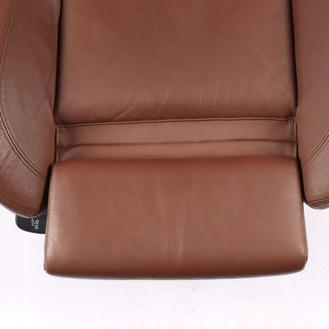 Front Right Seat O/S BMW F10 F11 Heated Sport Seat Leather Zimtbraun Interior to with Part number 7231179 Front Right Seat O/S BMW F10 F11 Heated Sport Seat Leather Zimtbraun Interior - SKU 7231179-2 - Part number 7231179
