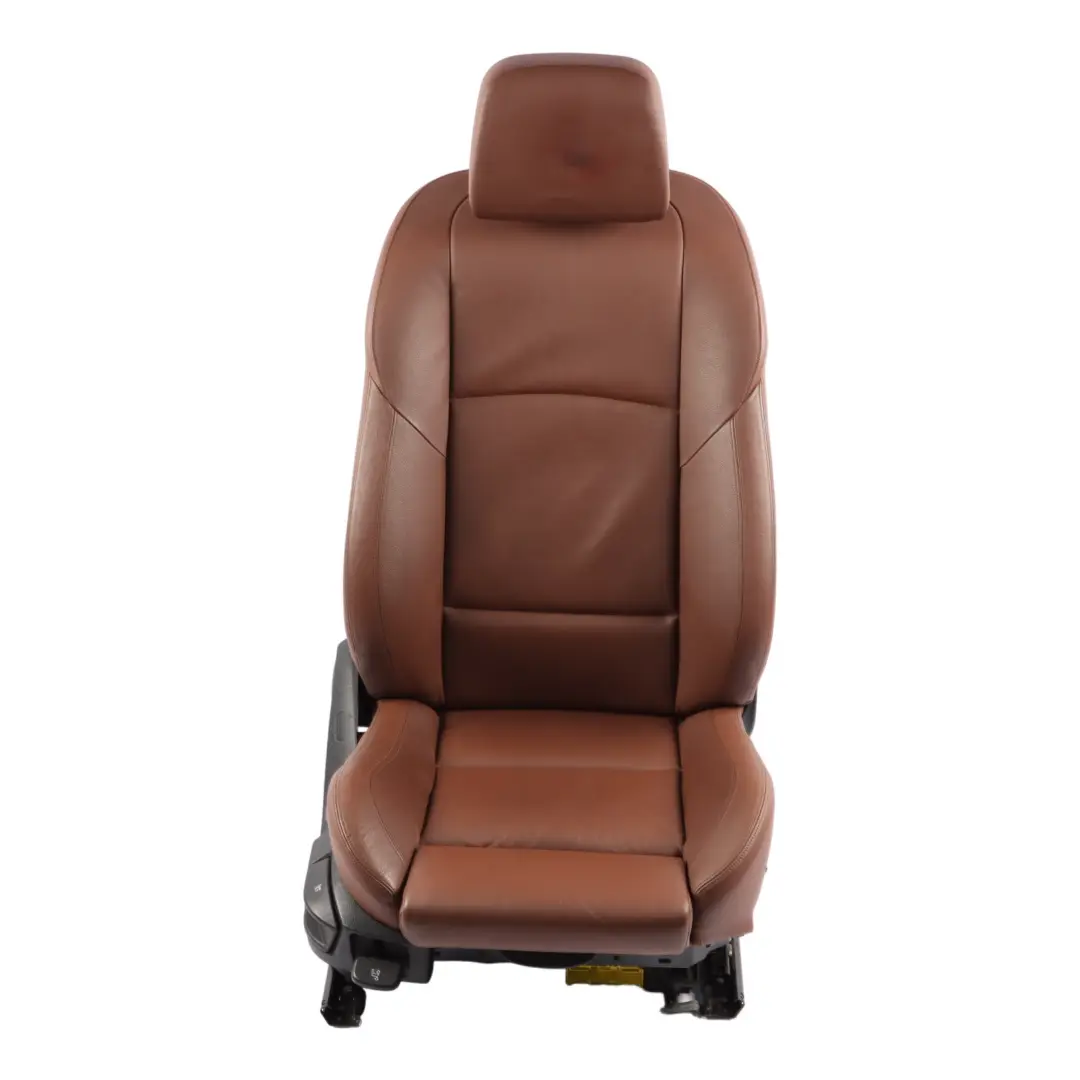 Front Right Seat O/S BMW F10 F11 Heated Sport Seat Leather Zimtbraun Interior to with Part number 7231179 Front Right Seat O/S BMW F10 F11 Heated Sport Seat Leather Zimtbraun Interior - SKU 7231179-2 - Part number 7231179