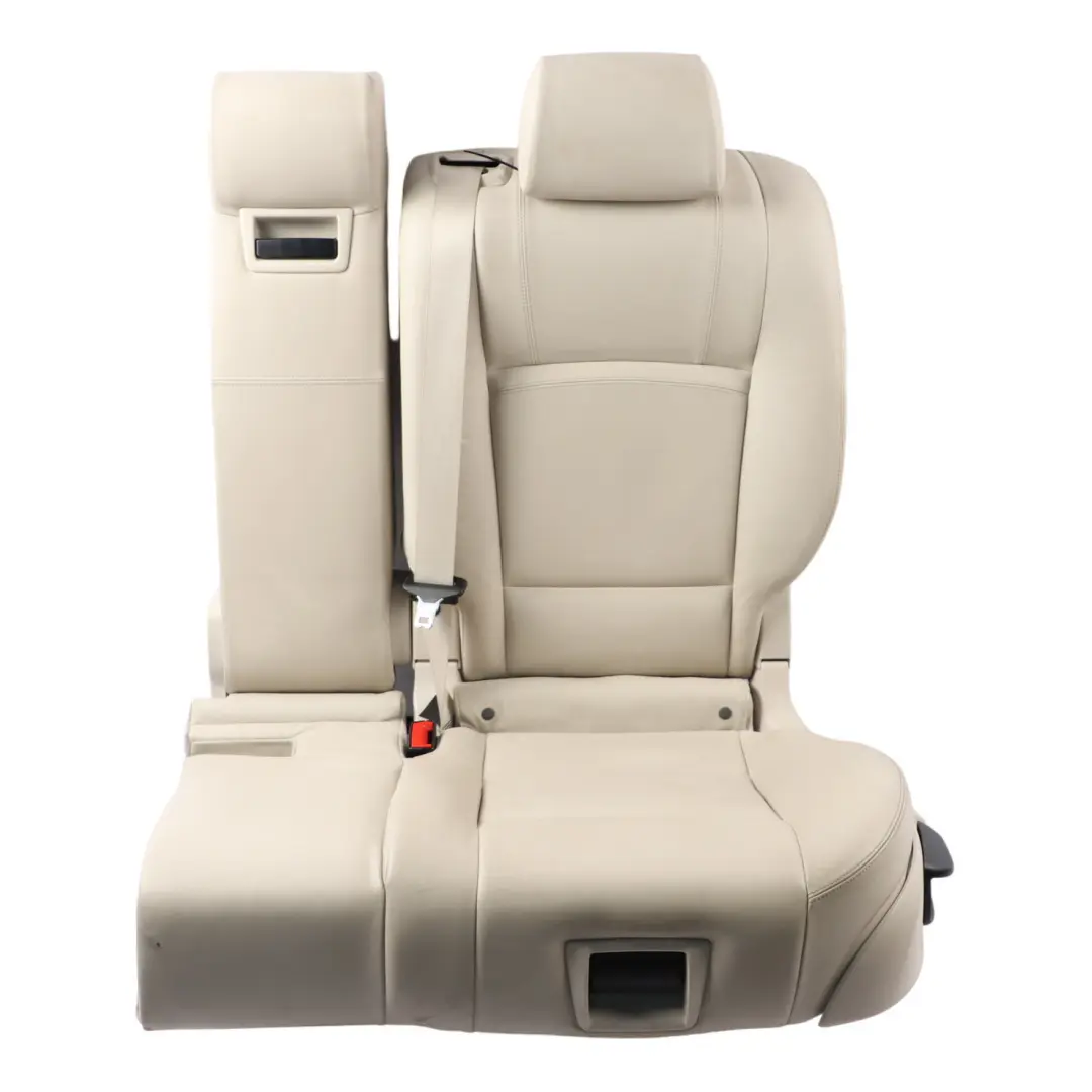 BMW F07 GT Rear Seat Left N/S Interior Leather Nappa Elfenbein Weiss - SKU 7231413 - Part number 7231413