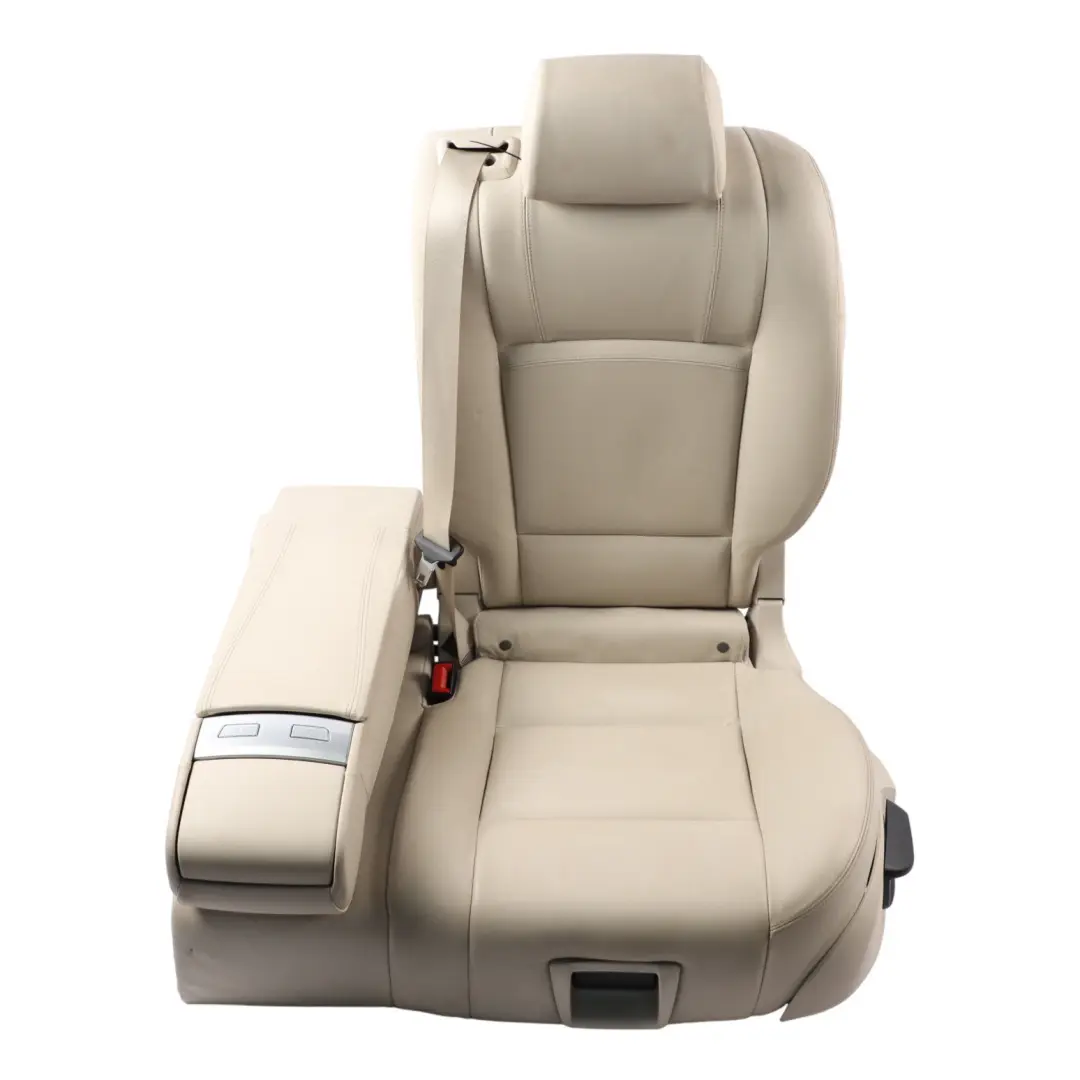 BMW F07 GT Rear Seat Left N/S Interior Leather Nappa Elfenbein Weiss - SKU 7231413 - Part number 7231413