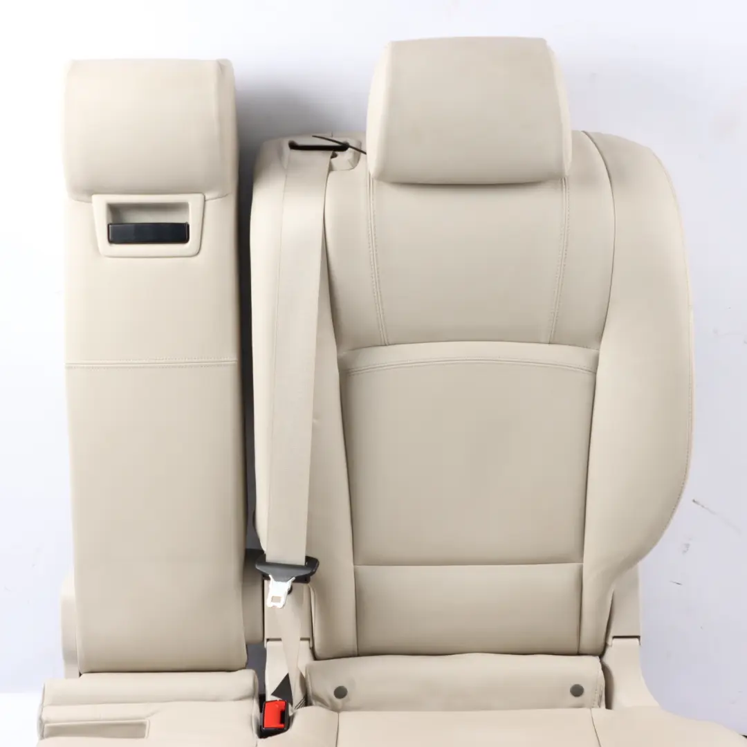 BMW F07 GT Rear Seat Left N/S Interior Leather Nappa Elfenbein Weiss - SKU 7231413 - Part number 7231413