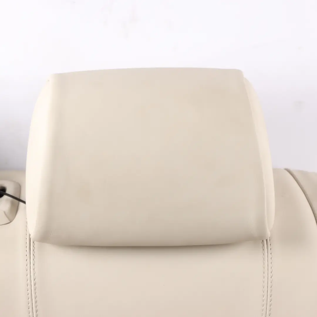 BMW F07 GT Rear Seat Left N/S Interior Leather Nappa Elfenbein Weiss - SKU 7231413 - Part number 7231413
