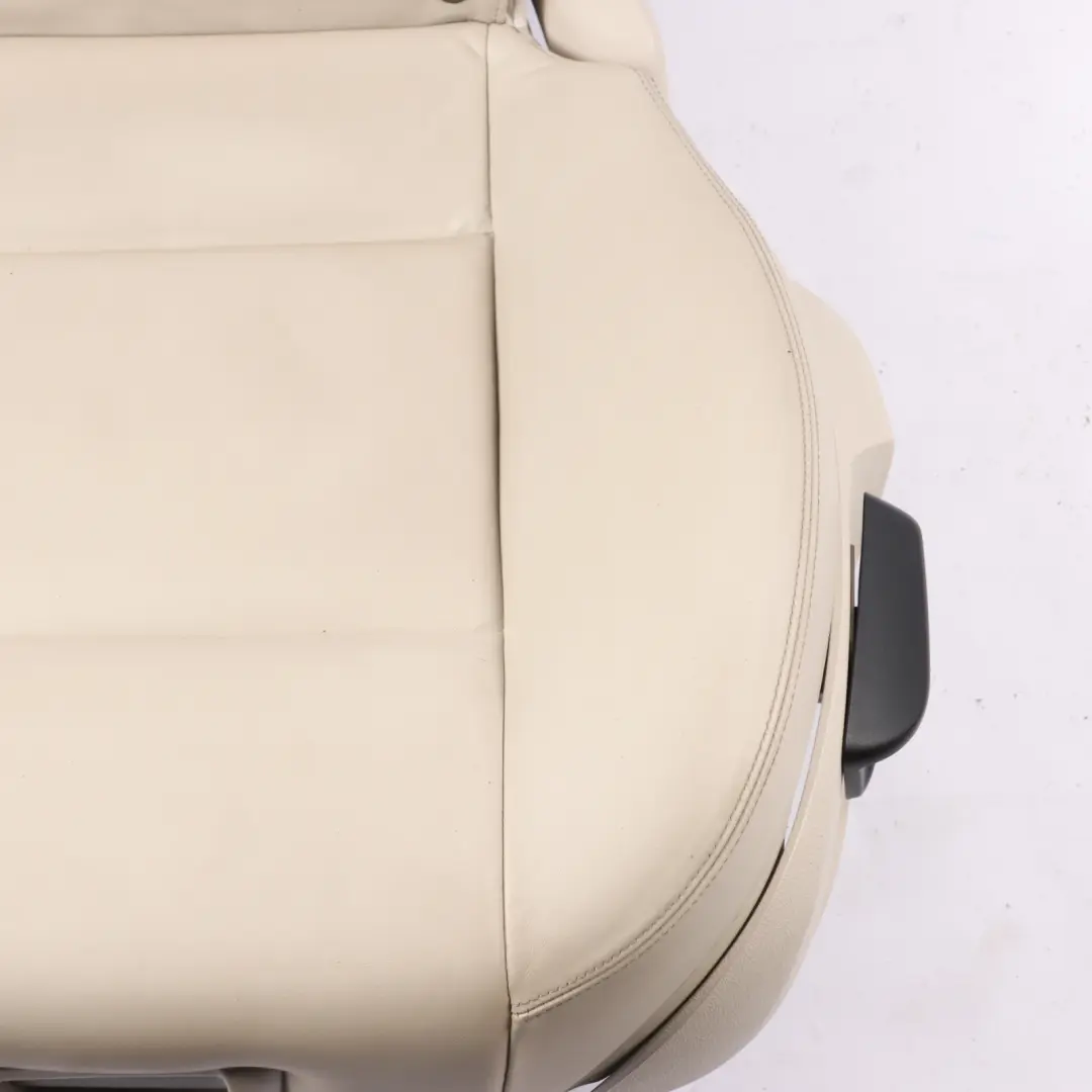 Left N/S Interior Leather Nappa Elfenbein Weiss to BMW F07 GT Rear Seat with Part number 7231413 BMW F07 GT Rear Seat Left N/S Interior Leather Nappa Elfenbein Weiss - SKU 7231413 - Part number 7231413