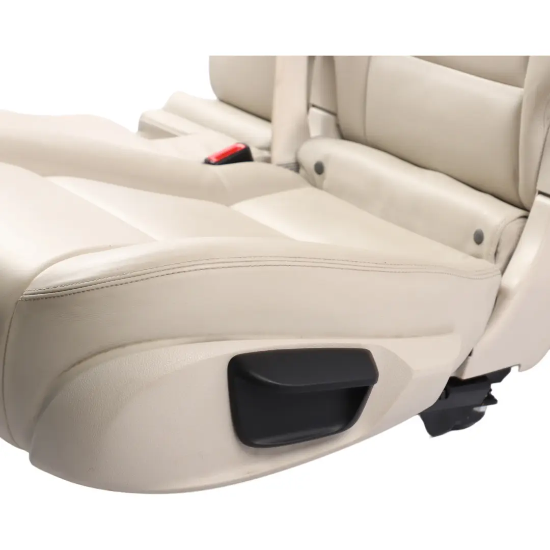BMW F07 GT Rear Seat Left N/S Interior Leather Nappa Elfenbein Weiss - SKU 7231413 - Part number 7231413
