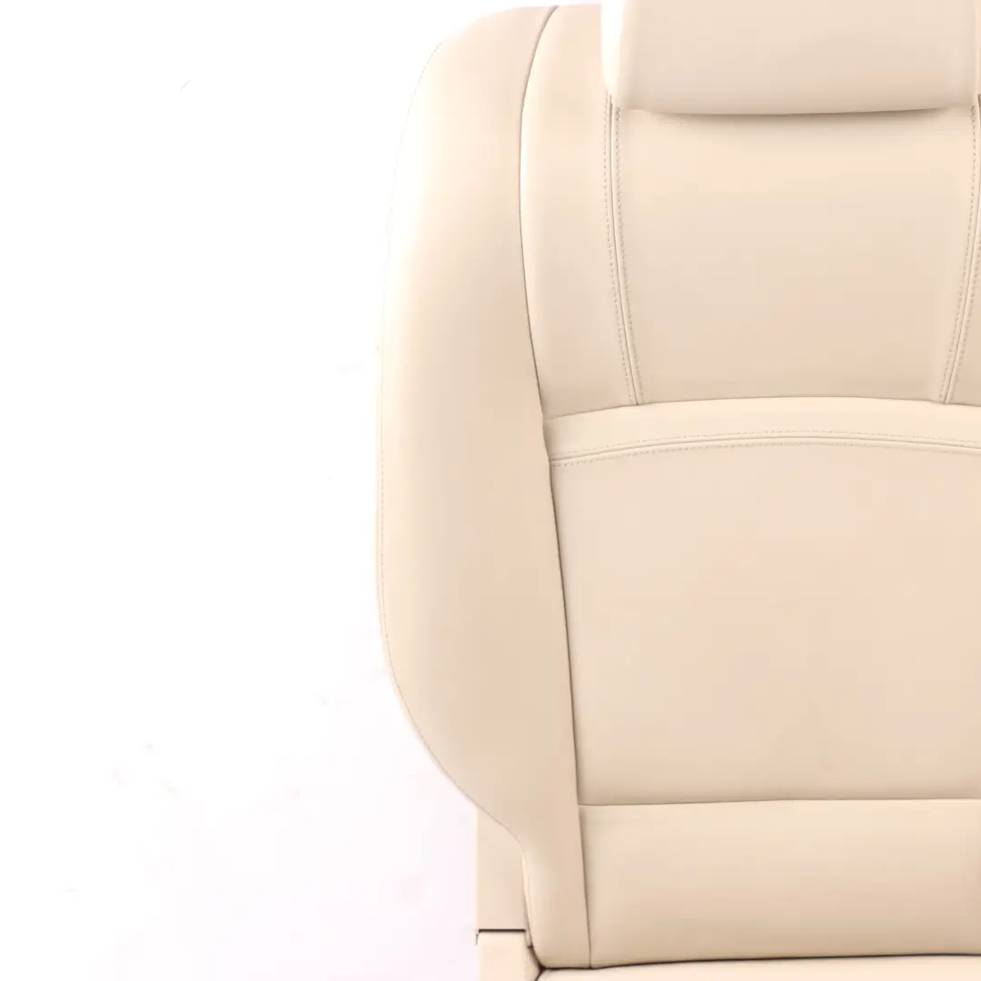 BMW F07 GT Rear Seat Right O/S Interior Leather Nappa Elfenbein Weiss - SKU 7231414 - Part number 7231414