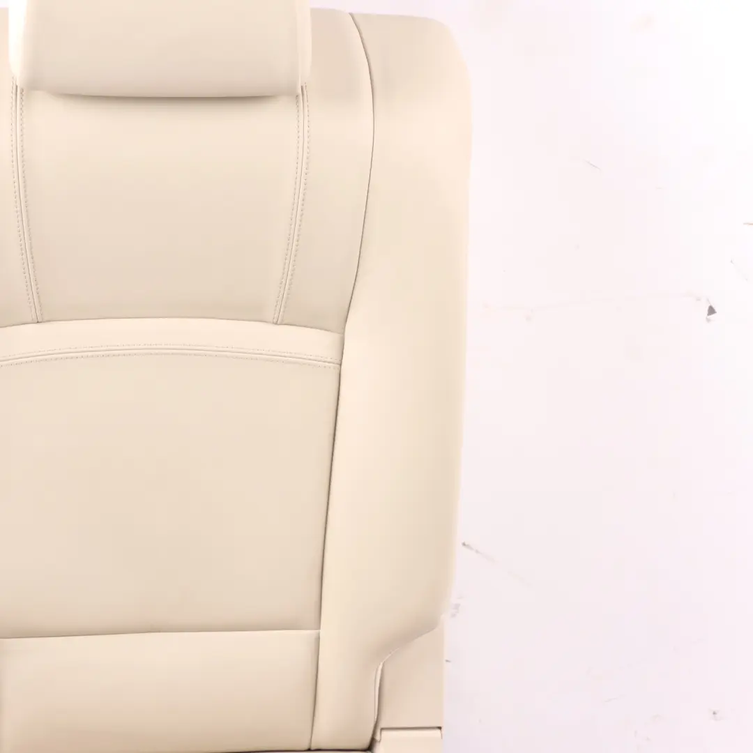 BMW F07 GT Rear Seat Right O/S Interior Leather Nappa Elfenbein Weiss - SKU 7231414 - Part number 7231414