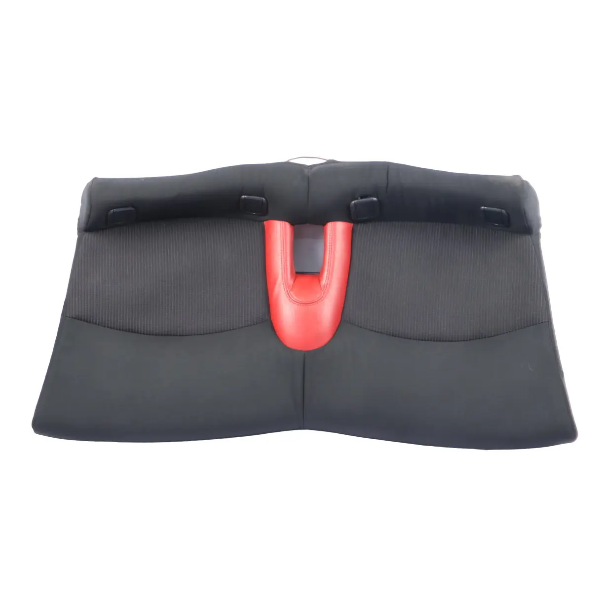 Rear Seat Bench Mini R55 R56 R57 Rear Seat Couch Cover Half Leather Rooster Red